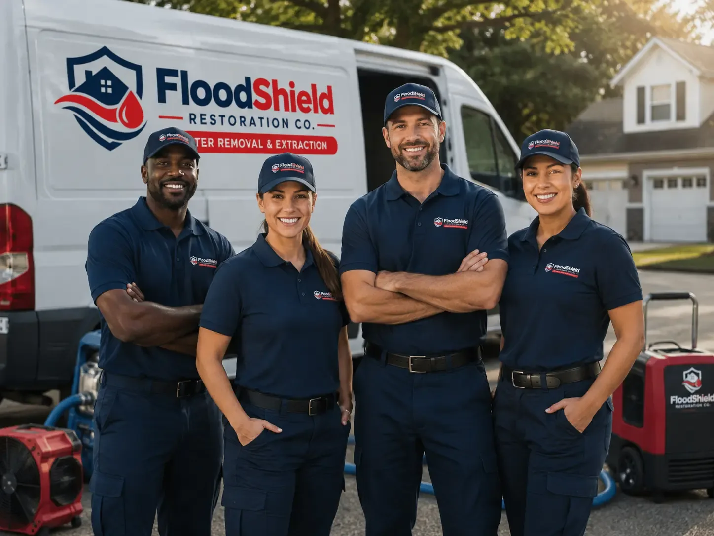 Flood Damage Restoration company in Flag Pond, TN
